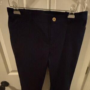 NWT Ralph Lauren Lauren Dark Blue Dress Pants Size 10